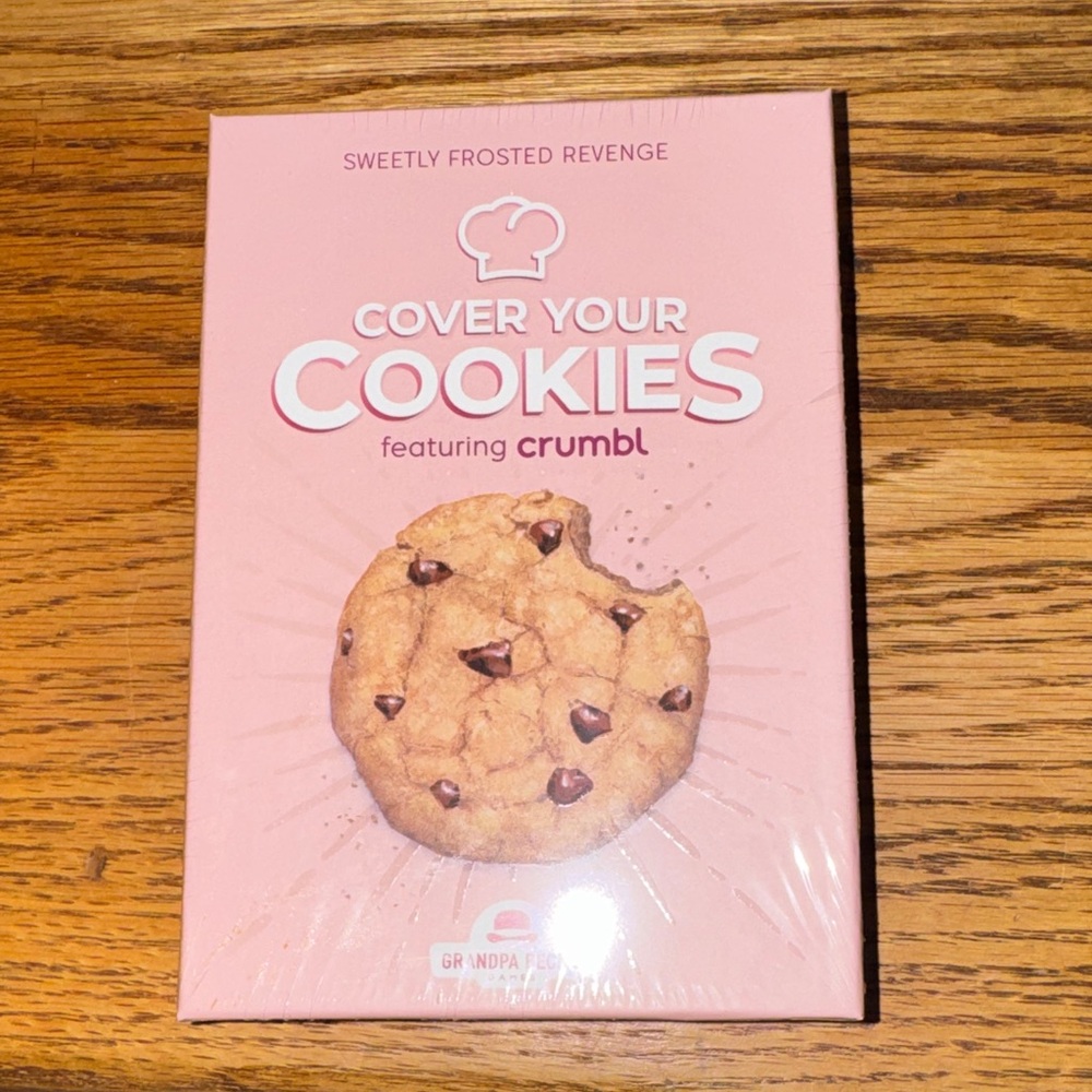 Cover Your‎ Cookies Featuring Crumbl Grandpa Beck's Card Game NEW sealed